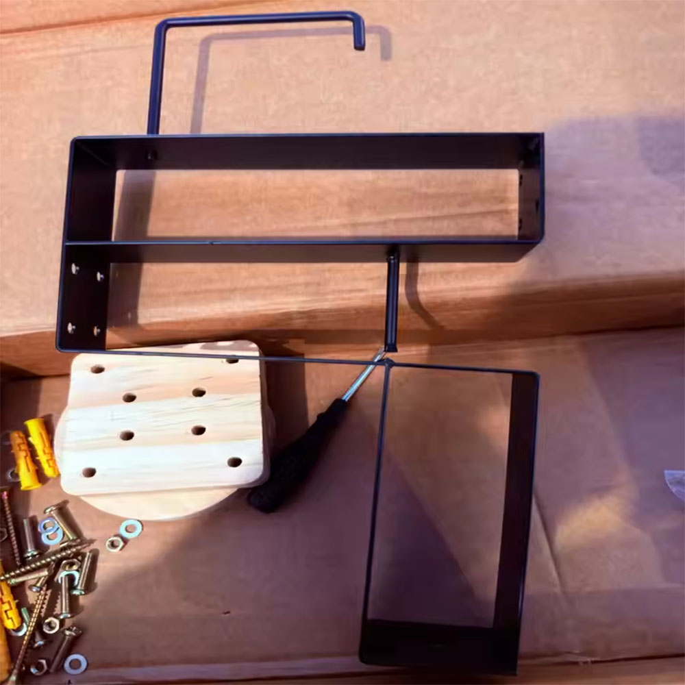 Home Gym On Wall - Wood Motorcycle Helmet Holder Wall Mount