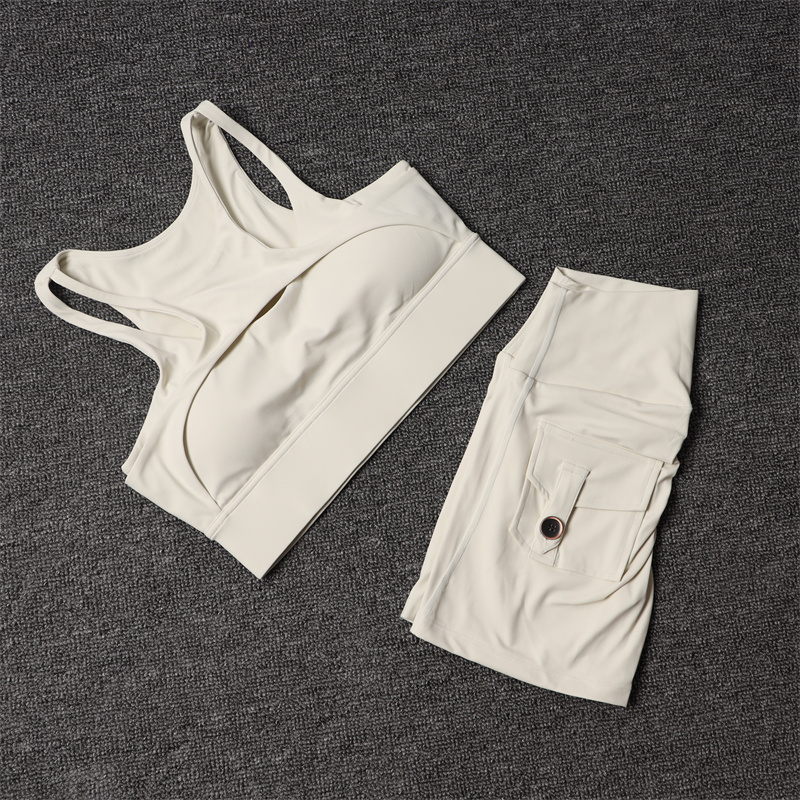Home Gym Full Body - Fitness Shorts Yoga Sets Women's Tracksuit