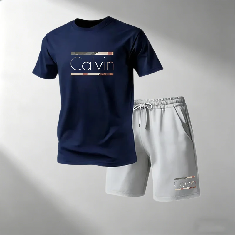 Home Gym Kit For Men - Summer Men's Casual Sports Set Short