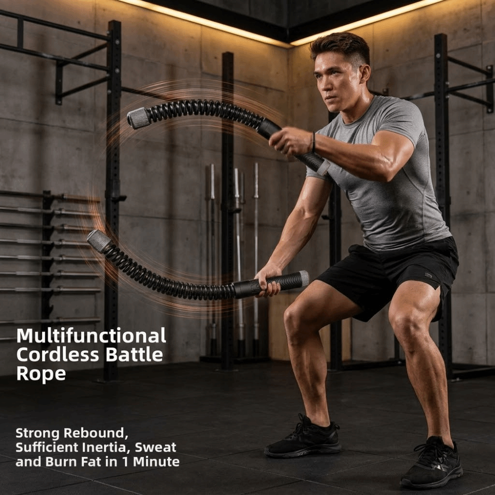 2pcs Non Slip Handle Cordless  - Battle Rope Heavy 리뷰 및 가격