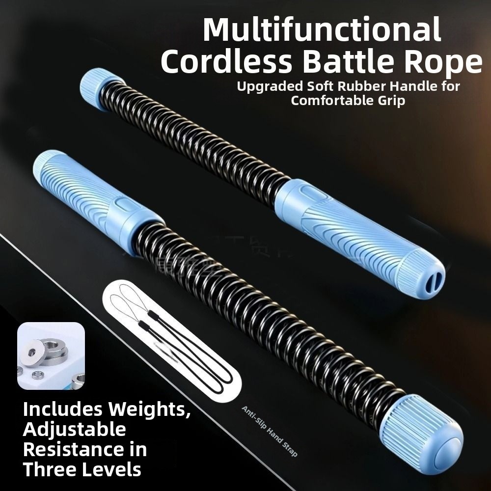 2pcs Non Slip Handle Cordless  - Battle Rope Heavy 리뷰 및 가격