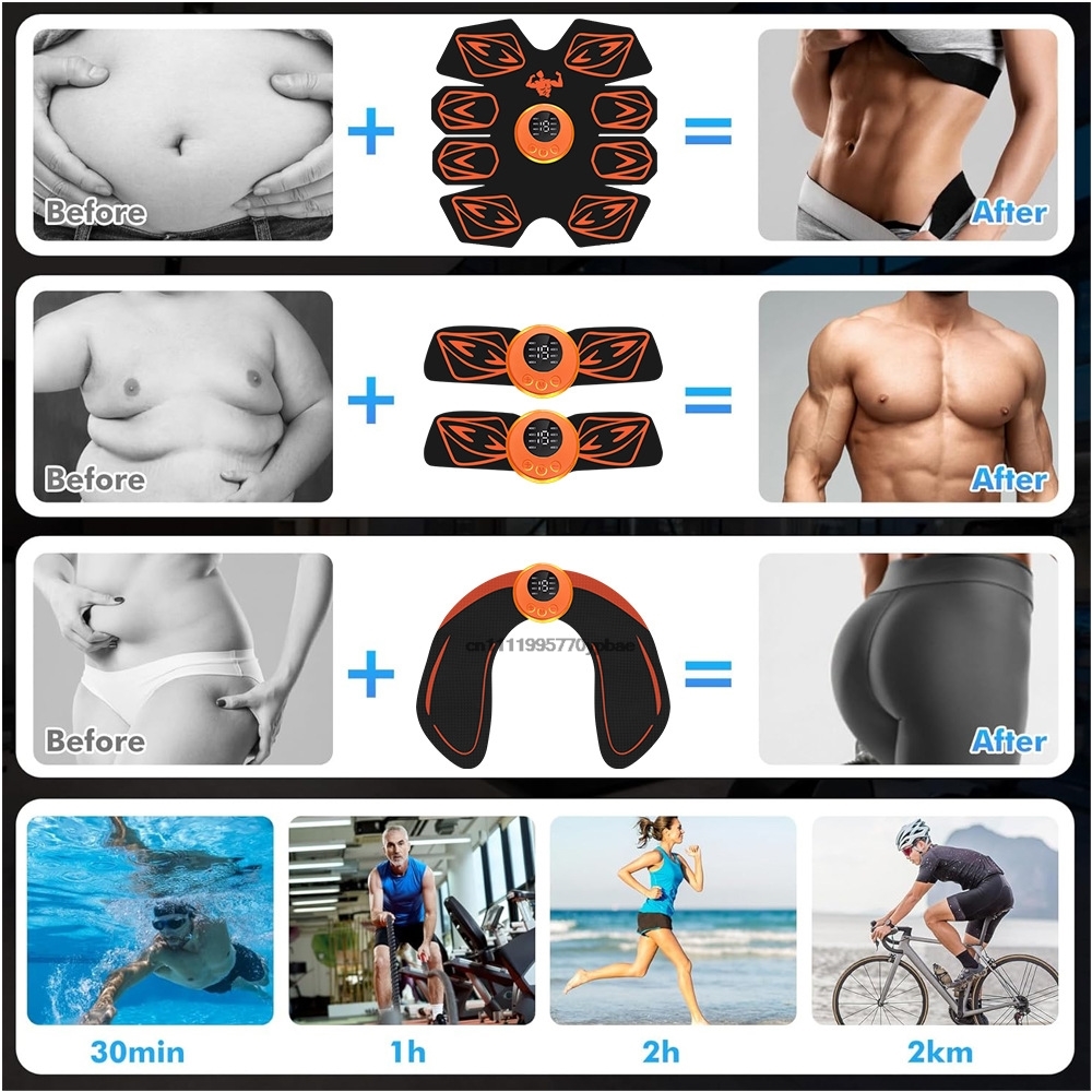 EMS Muscle Stimulator Ab Toner - Home Gym App 리뷰 및 가격