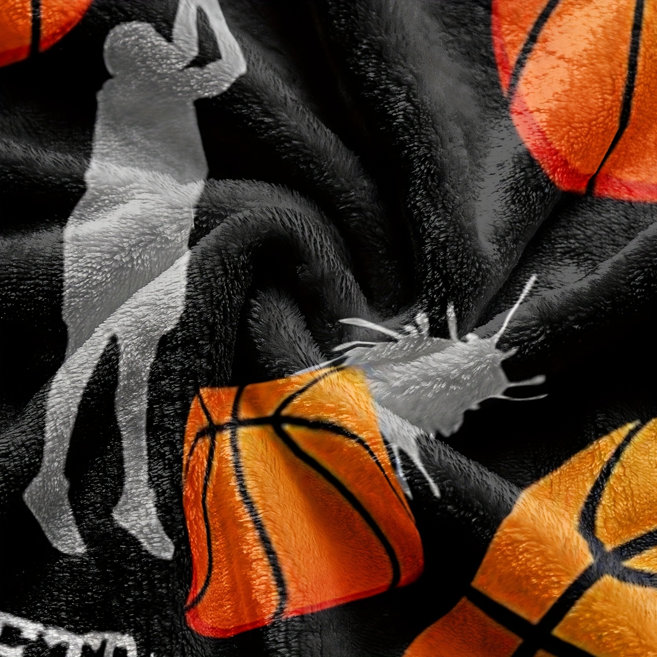 Basketball Flannel Throw Blank - Home Gym And Basketball Court 리뷰 및 가격
