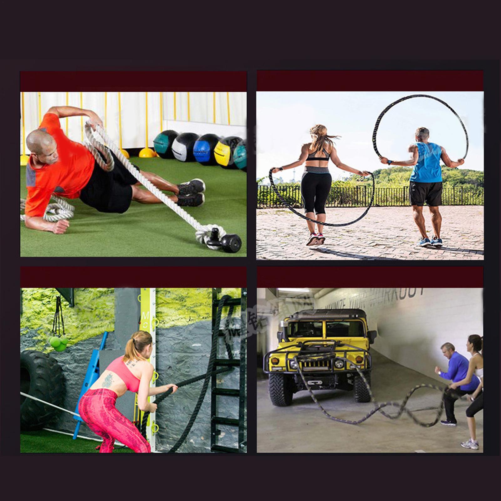 Heavy Skipping Rope Fitness Bo - Battle Rope Heavy 리뷰 및 가격
