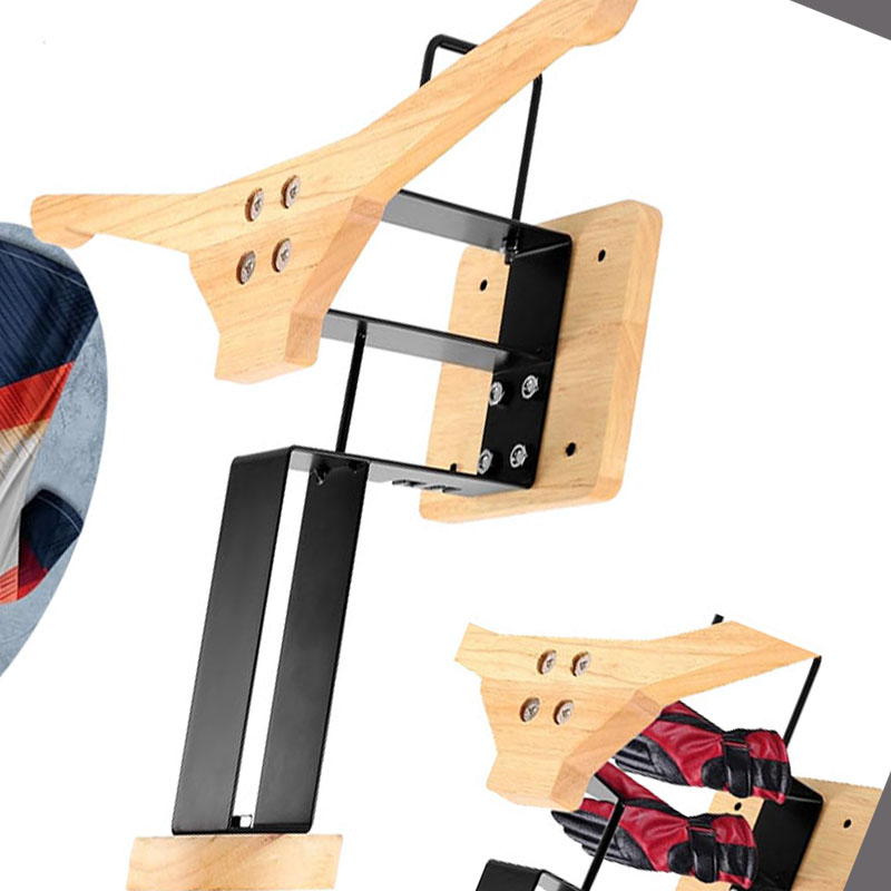 Wood Motorcycle Helmet Holder  - Home Gym On Wall 리뷰 및 가격