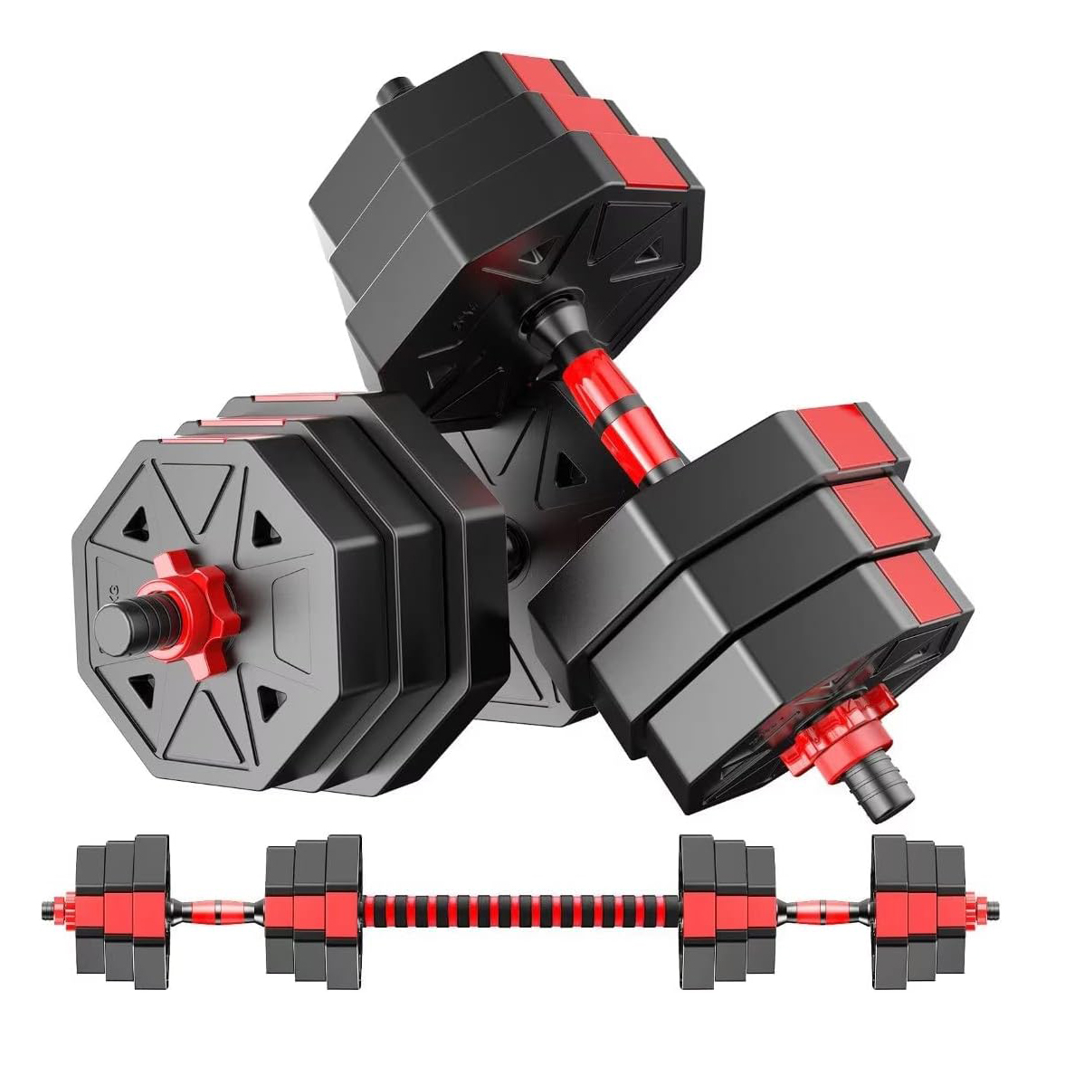 Adjustable Dumbbell to Barbell - Home Gym Kit For Men 리뷰 및 가격