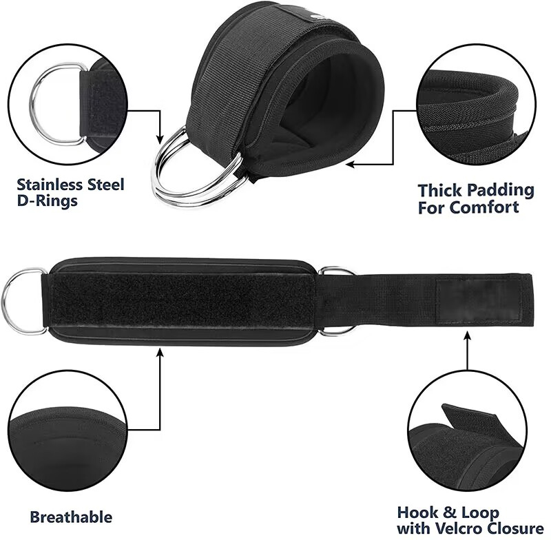 Ankle Straps Resistance Bands  - Home Gym Kit For Men 리뷰 및 가격