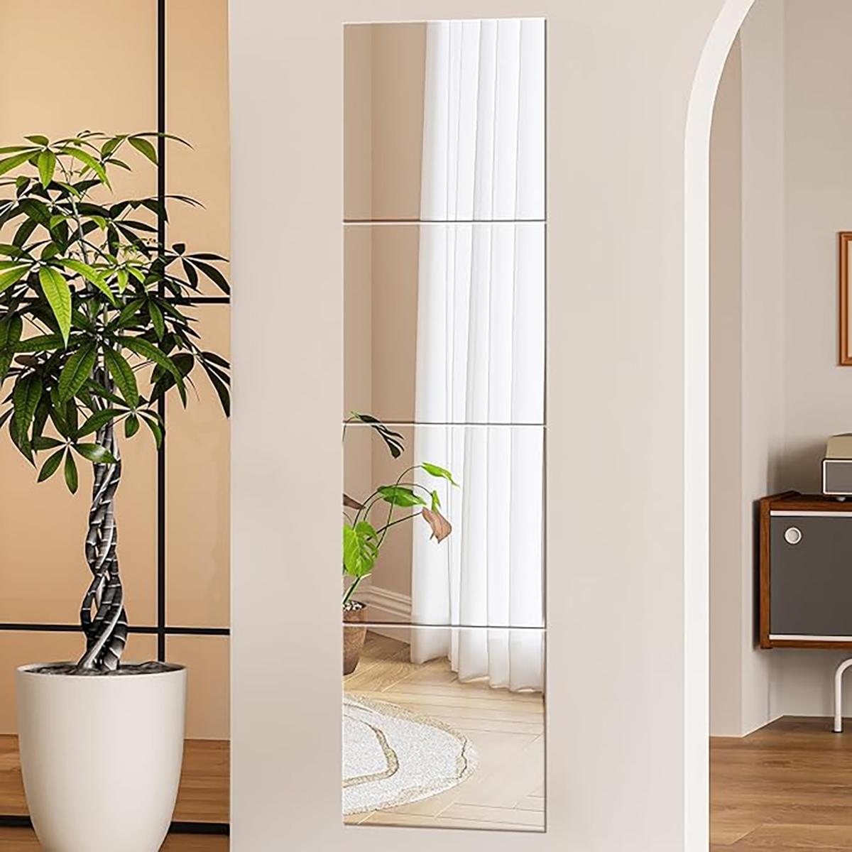 4Pcs Acrylic Mirror Wall Stick - Home Gym On Wall 리뷰 및 가격