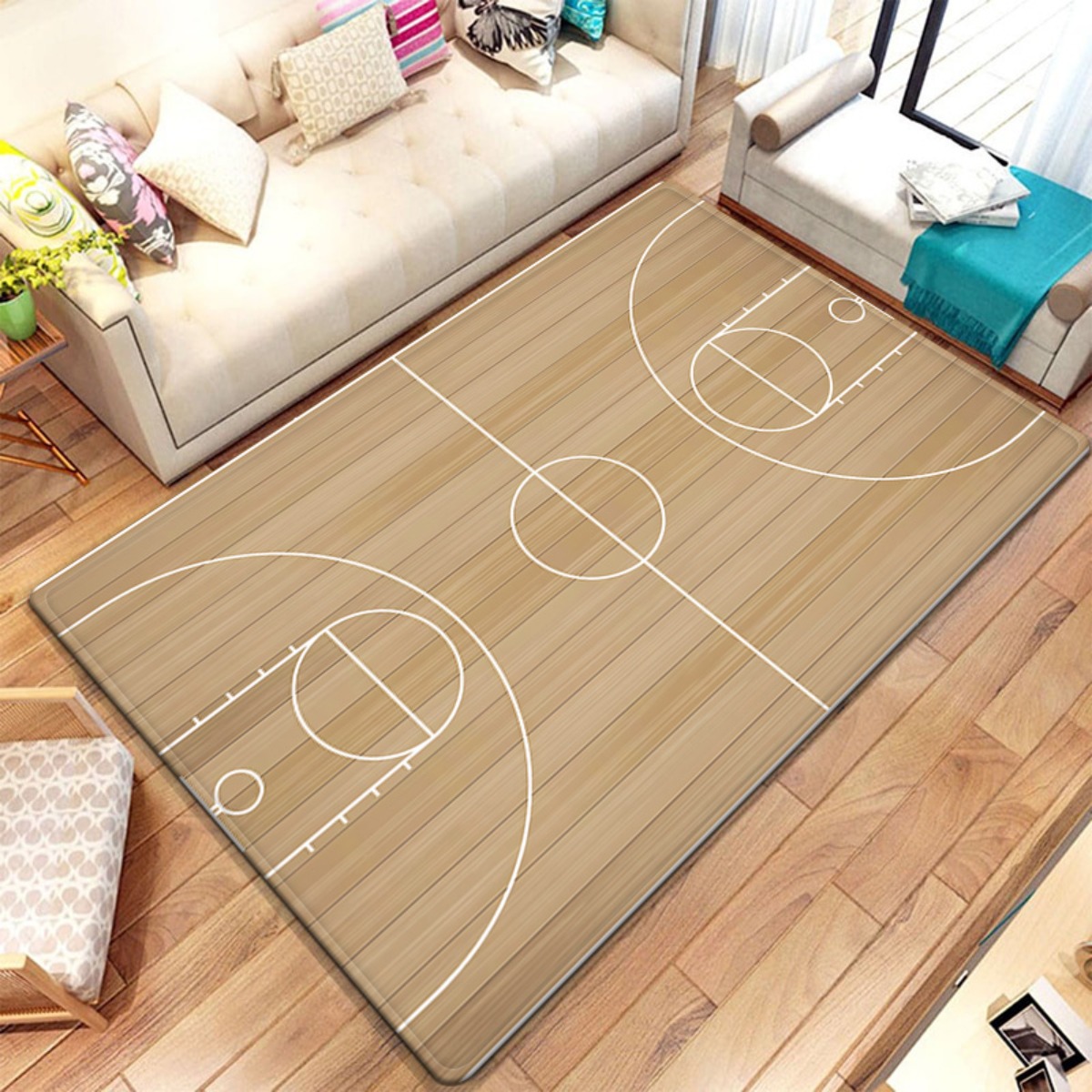 Basketball court design plush  - Home Gym And Basketball Court 리뷰 및 가격