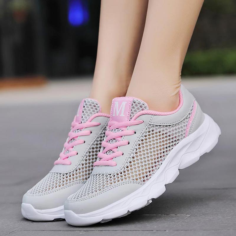 Summer Breathable Sneakers Wom - Home Gym Living Room Ideas 리뷰 및 가격