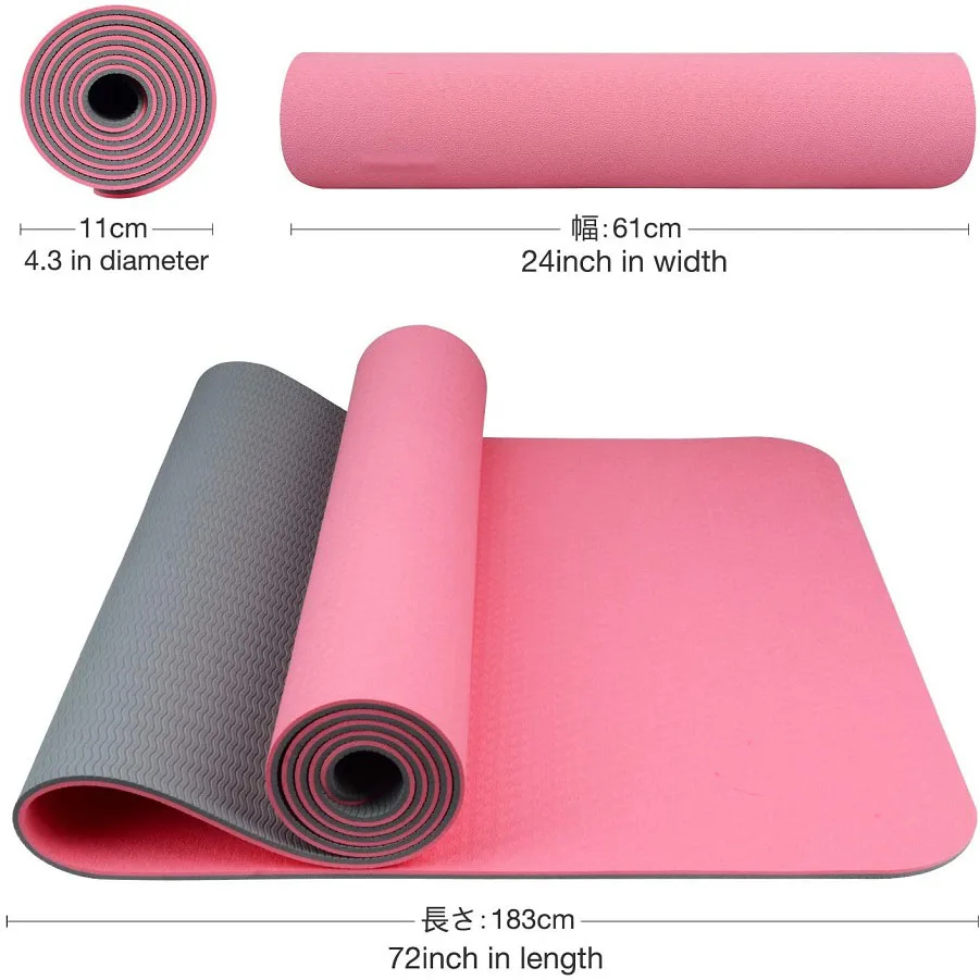 RUISIDA TPE Yoga Mat 180x57x0. - Home Gym Yoga Studio 리뷰 및 가격