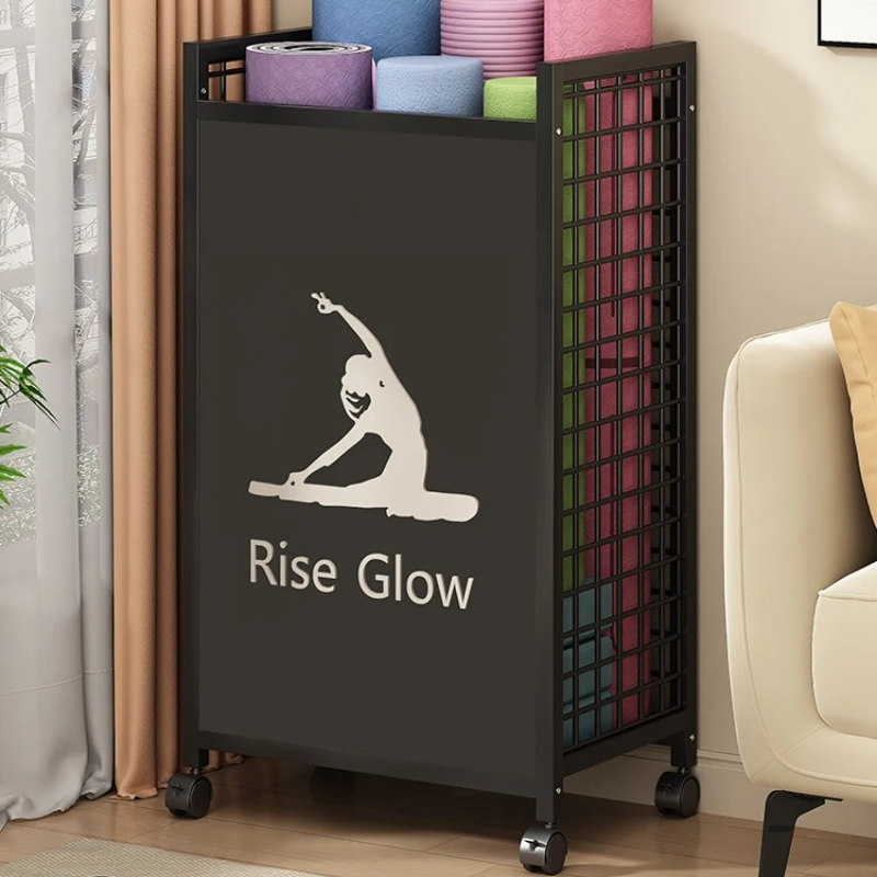 Mobile Fitness Cart with Wheel - Home Gym Yoga Studio 리뷰 및 가격