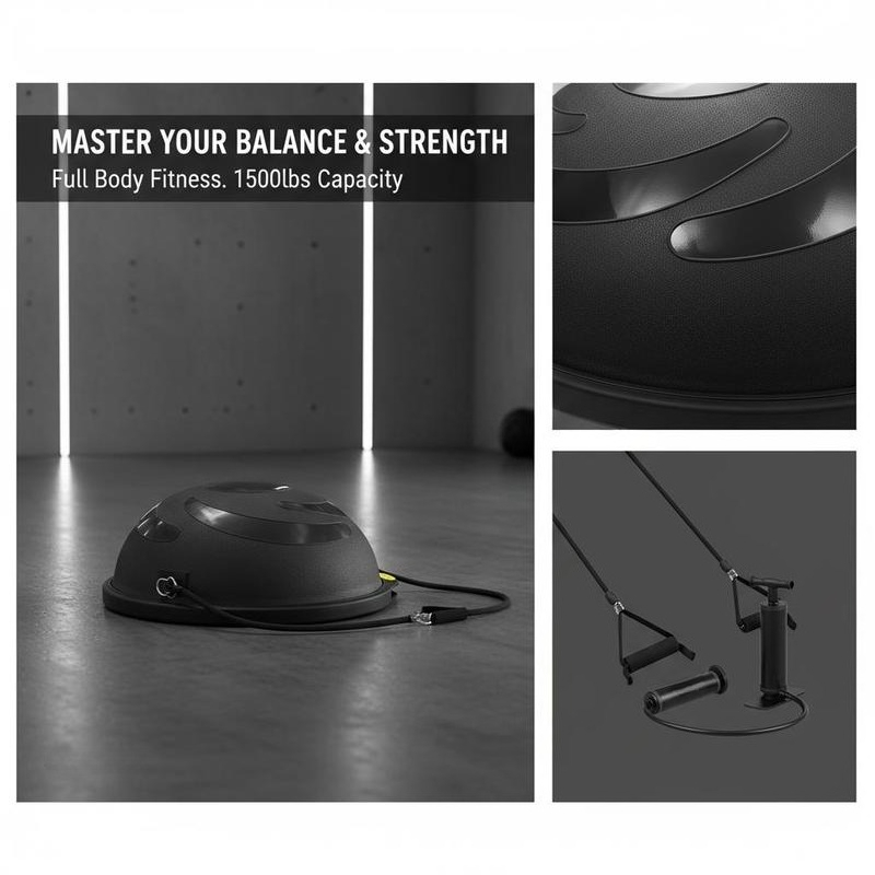 Semi-Sphere Balance Trainer 26 - Home Gym Yoga Studio 리뷰 및 가격