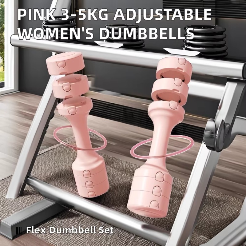Pink Adjustable Steel Kettlebe - Home Gym Routine 리뷰 및 가격