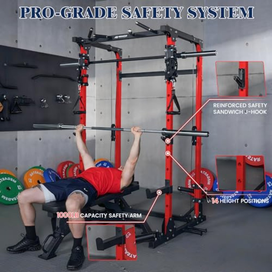 Smith Machine 5 in 1 Heavy-Dut - Home Gym Full Body 리뷰 및 가격