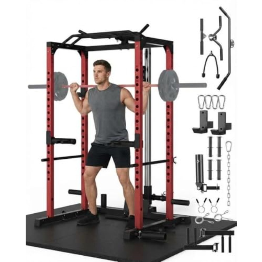 All-in-1 Power Cage with Pulle - Home Gym Weight 리뷰 및 가격