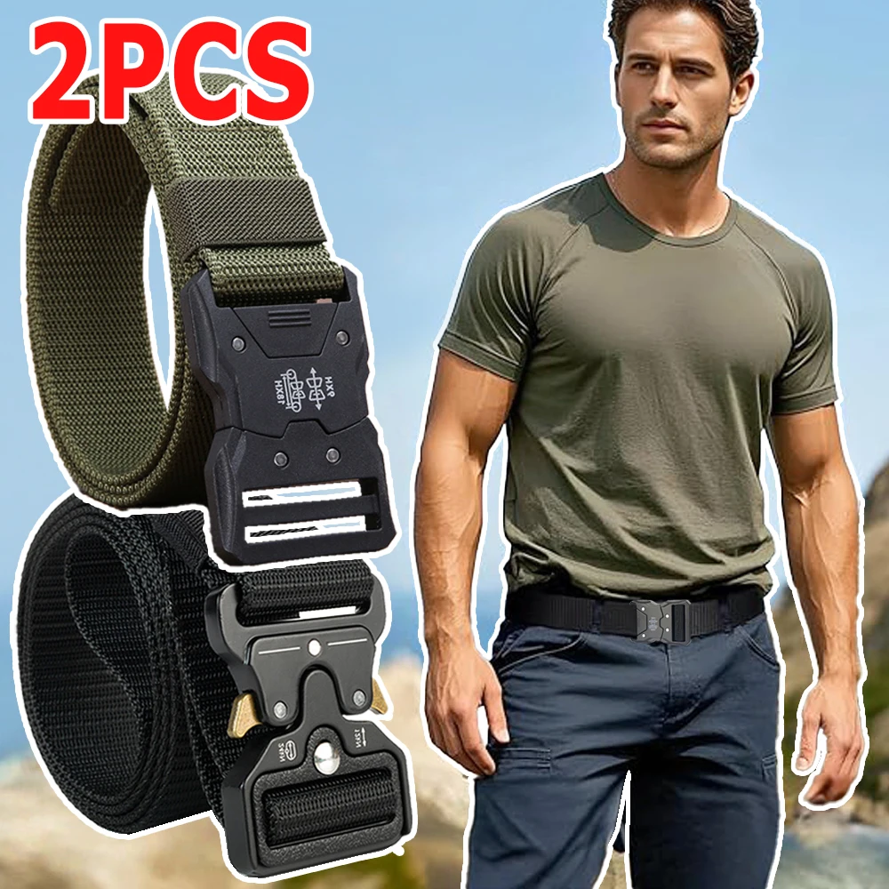 2PCS - Men's Tactical Belt, Ar - Battle Rope Heavy 리뷰 및 가격