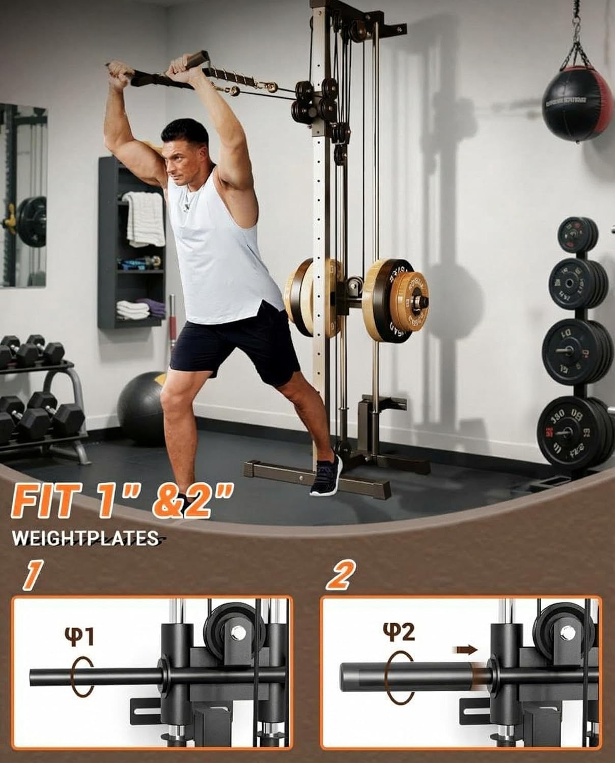 Wall Mount Cable Station Dual  - Home Gym On Wall 리뷰 및 가격