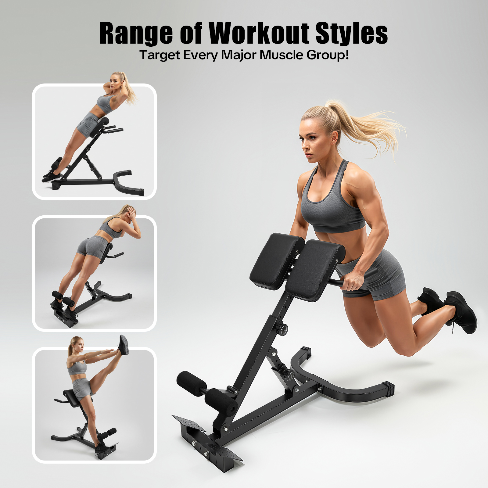 Adjustable Roman Chair Foldabl - Home Gym Full Body 리뷰 및 가격