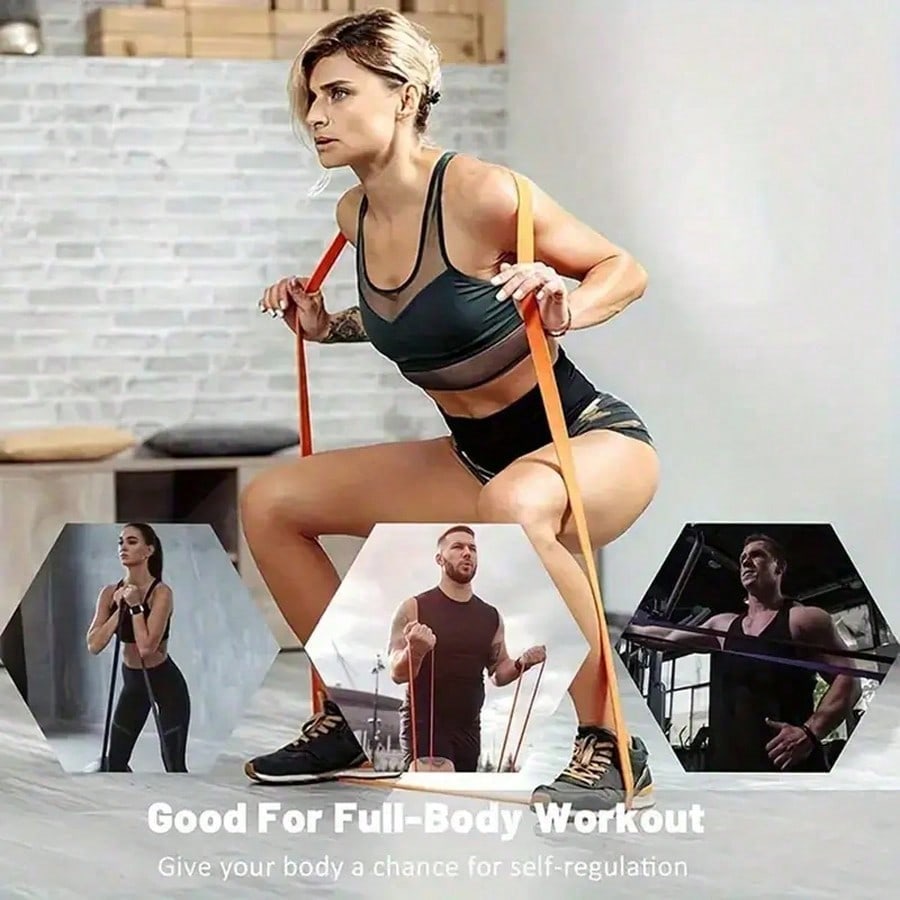 5pcs/Set Resistance Bands Kit, - Home Gym Kit For Men 리뷰 및 가격