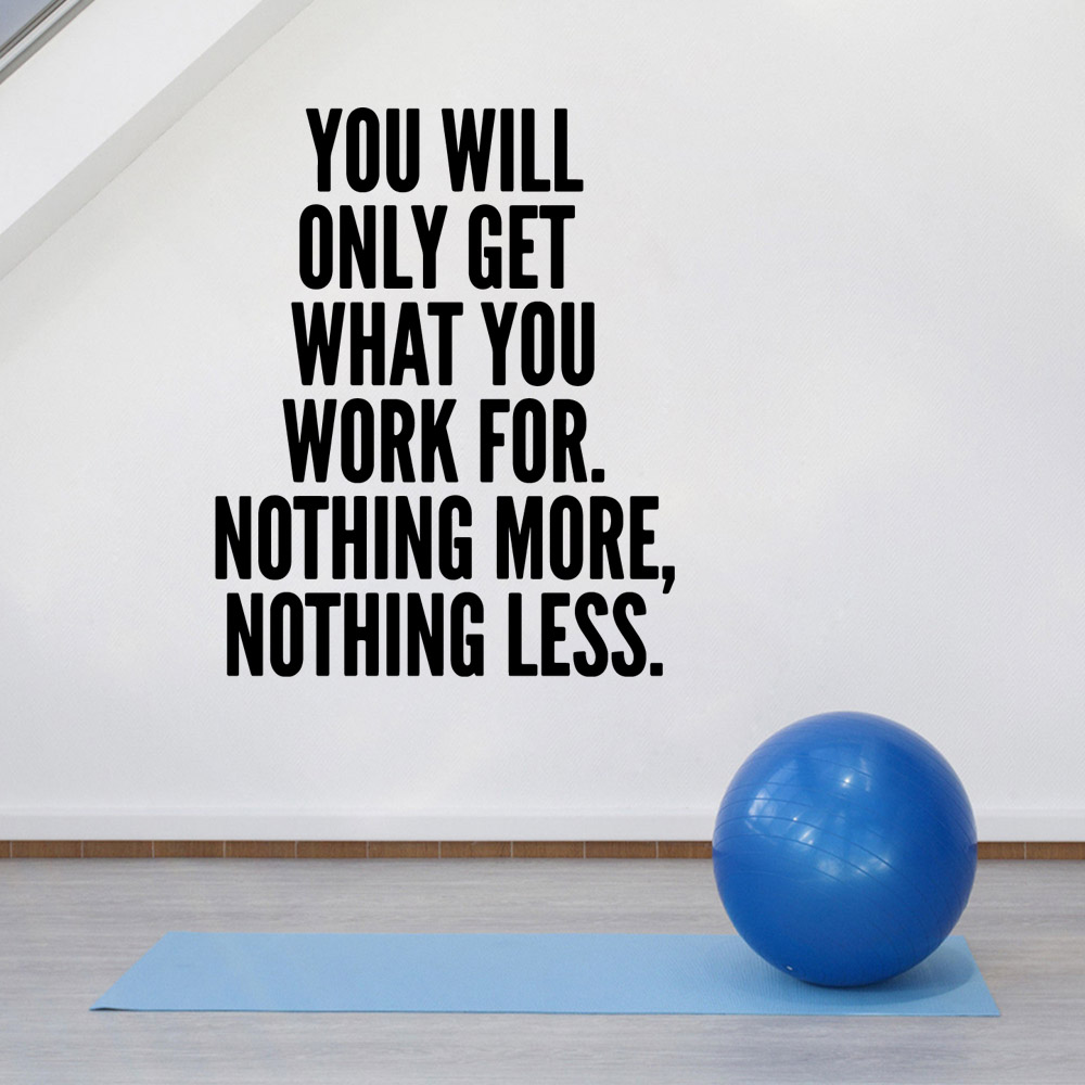 Drop Shipping GYM Wall Art Dec - Home Gym On Wall 리뷰 및 가격