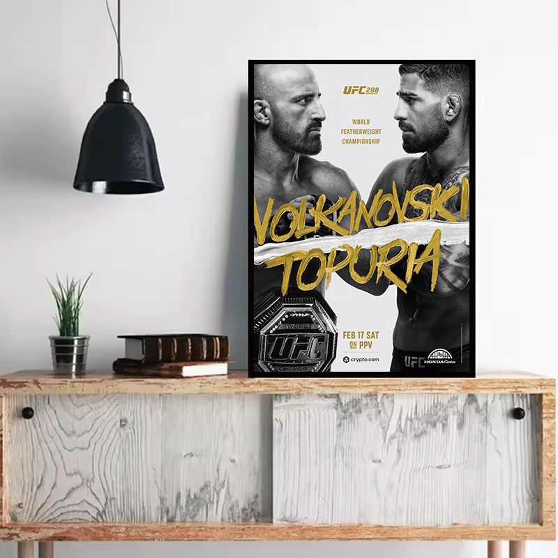 Championship Title Fight Poste - Home Gym On Wall 리뷰 및 가격