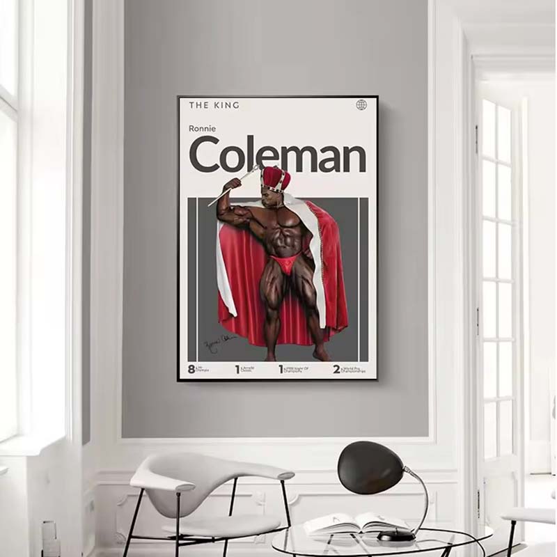 Motivation Bodybuilder Poster  - Home Gym On Wall 리뷰 및 가격